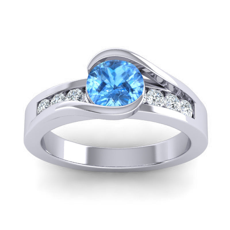 Swiss Blue Topaz