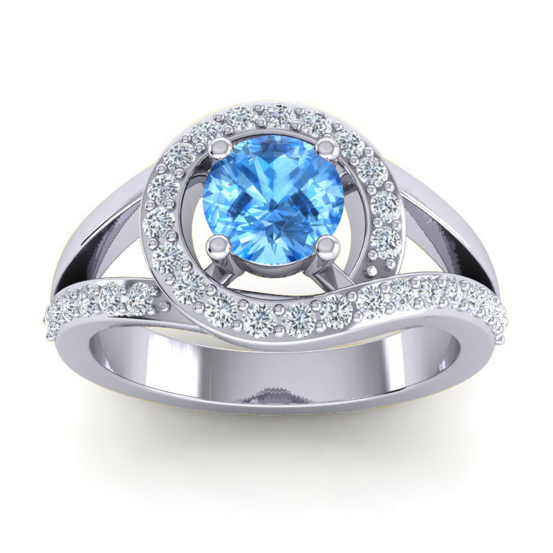 Swiss Blue Topaz