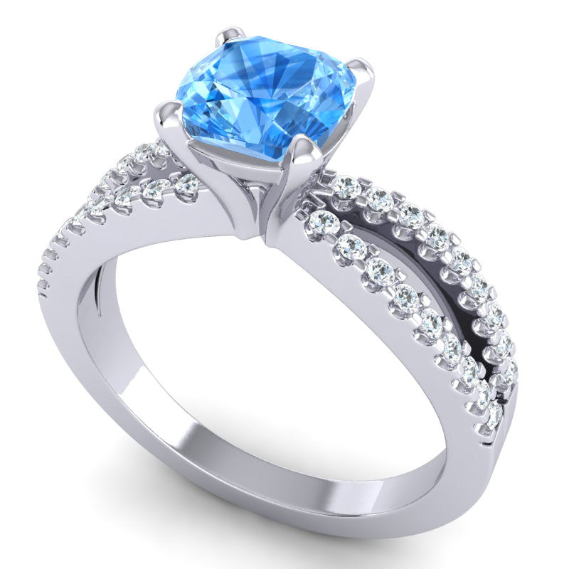 Swiss Blue Topaz