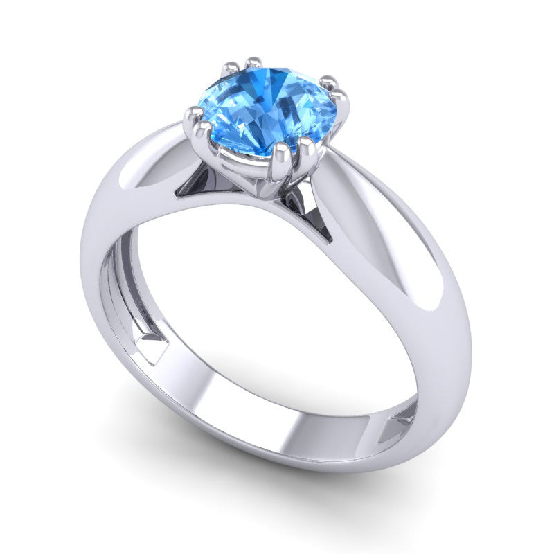 Swiss Blue Topaz