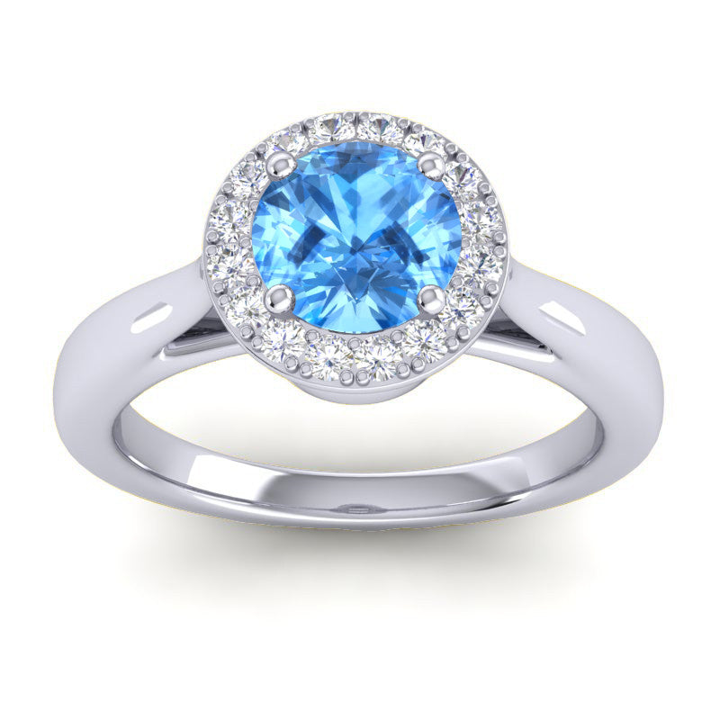 Swiss Blue Topaz