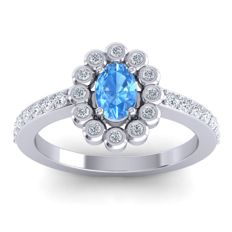 Swiss Blue Topaz