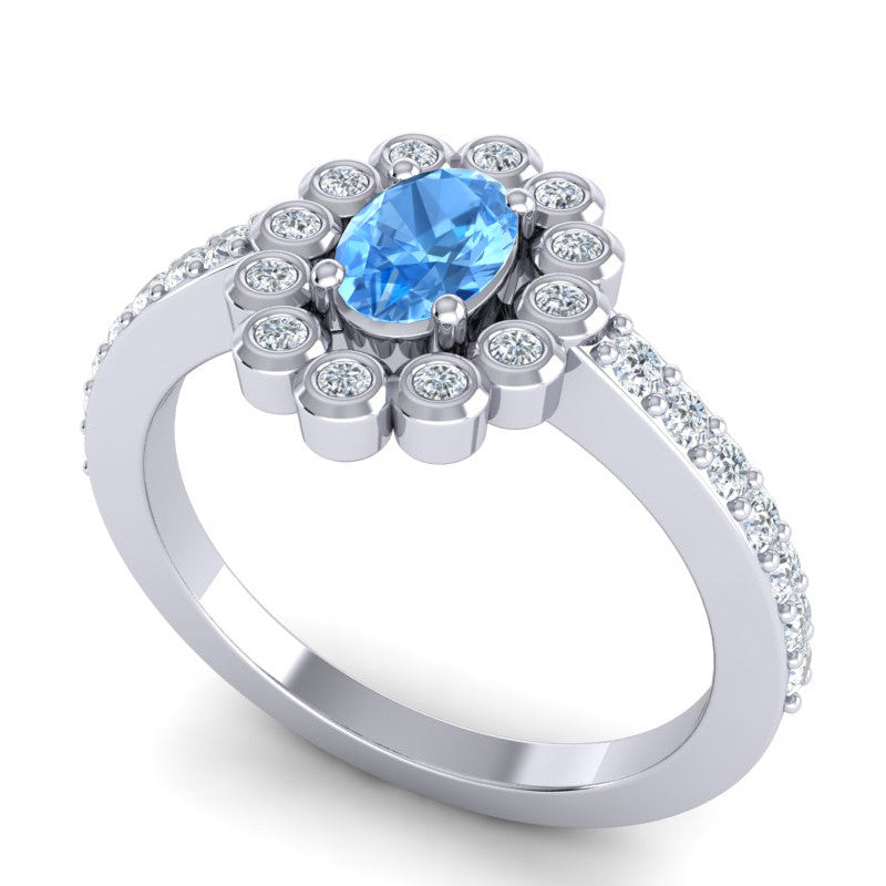 Swiss Blue Topaz