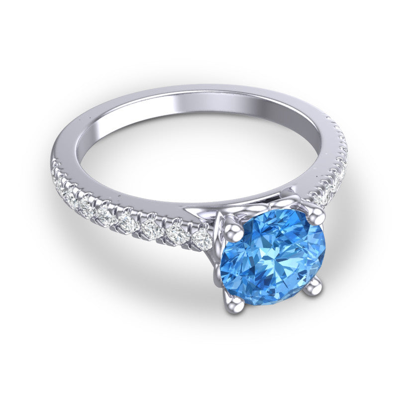Swiss Blue Topaz