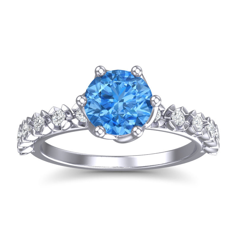 Swiss Blue Topaz
