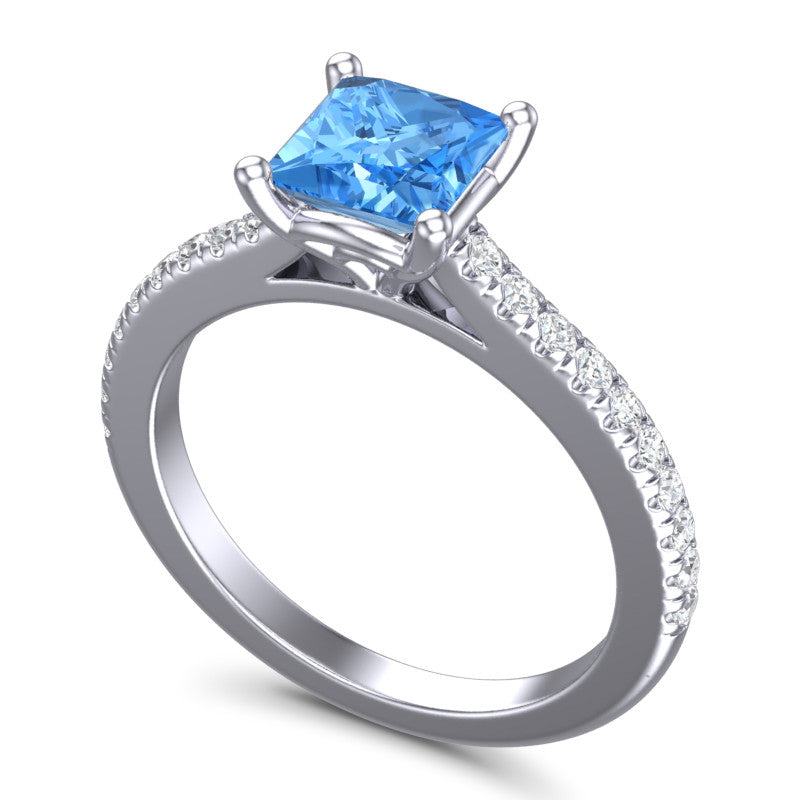 Swiss Blue Topaz