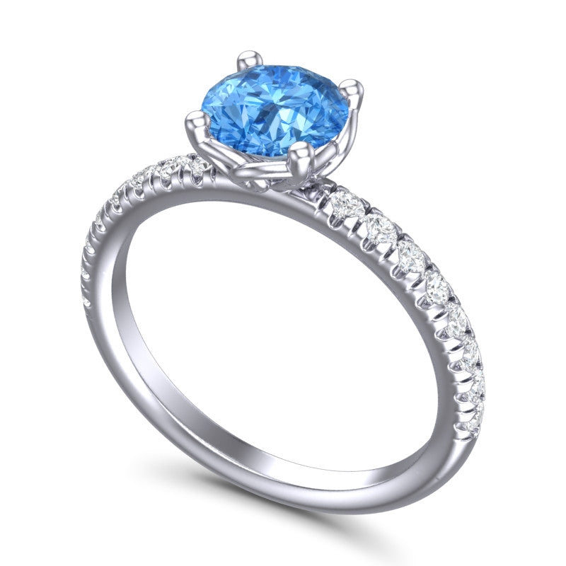 Swiss Blue Topaz