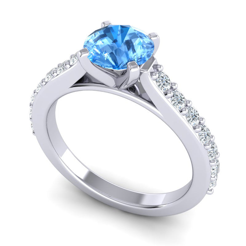 Swiss Blue Topaz