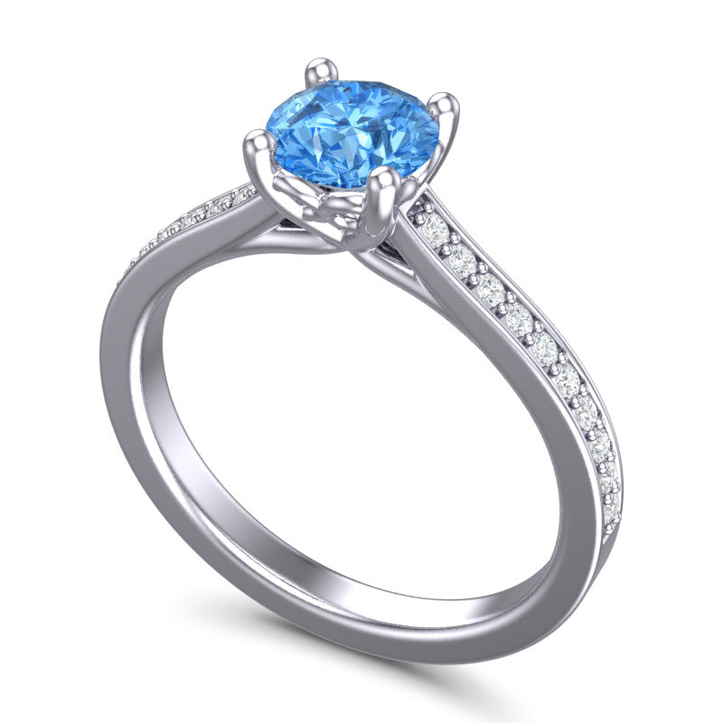 Swiss Blue Topaz